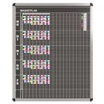 Klassen-Plantafel, 10 Stunden Mo-Fr, für 20 Klassen, 103x97 cm, 